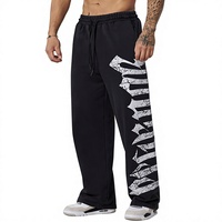 Celana Olahraga Katun Penpace Garment, Merek Streetwear Gaya Amerika, Celana Fitness Pria untuk Membentuk Otot dan Angkat Beban