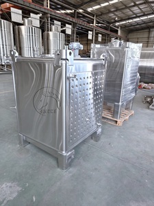 Cuve <span class=keywords><strong>de</strong></span> fermentation carrée en acier inoxydable avec agitateur et chemise <span class=keywords><strong>de</strong></span> refroidissement pour la production <span class=keywords><strong>de</strong></span> vin, whisky, rhum, brandy et spiritueux - Product Image 5