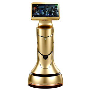 Robot Segretario Mini Leopard con Schermo da 14 Pollici, Sistema Operativo Android 9.0 per Guida in Sale Espositive, Intelligente e Legale - Product Image 1