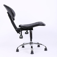 GI Tabouret de travail en mousse PU Chaise de bureau réglable en tissu Chaises de laboratoire antistatique pour salle blanche ESD