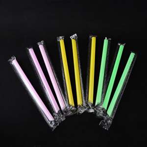 Fitur stok sekali pakai sedotan minum teleskopik bahan aman makanan PP plastik dan sedotan ramping lurus - Product Image 5