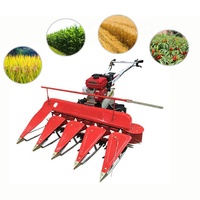 Self Walking Reaper Binder/Reisfeld/Weizen gerste Small Scale Harvester