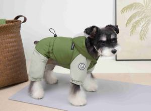 लक्जरी कस्टम कपास क्लासिक कुत्ते कोट वाटरप्रूफ हल्के धोने योग्य फोल्डेबल पोर्टेबल सजावटी बारिश कुत्तों के लिए - Product Image 5