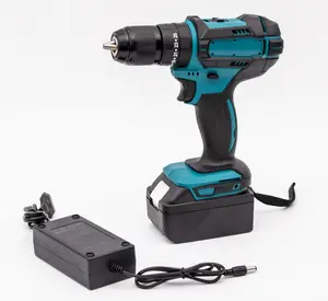 Chất Lượng Hàng Đầu Nhà Máy Giá Cordless Công Cụ 2 Pin Set Đập Vỡ Búa Công Cụ Điện Tác Động Khoan 13 Mét