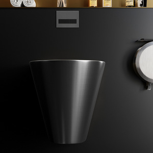 โถสุขภัณฑ์แบบแขวนผนัง Stark Heavy Duty SS304 พร้อมถังเก็บน้ำแบบซ่อน ระบบไซฟอน ชักโครกแบบคู่ 3/6 ลิตร ป้องกันการแข็งตัว รูปทรงวงรี ดีไซน์อเมริกัน รุ่น 5455 ทันสมัย - Product Image 4