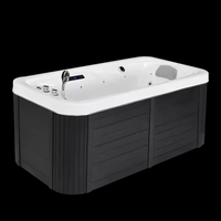 Baignoire de massage en acrylique pour une personne Baignoire de massage Jaccuzi Baignoire de spa Mini piscine Idromassaggio Jacuzzis