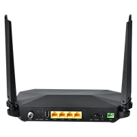 FTTH HZY-6041XW XPON ONT4GE LAN +CATV+WIFI6 ONU de Doble Banda con CATV, Compatible con GPON y EPON, Transmisión de 20 km