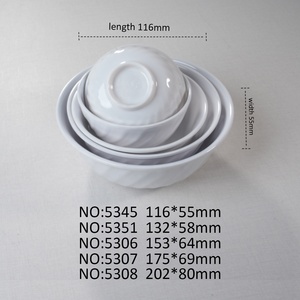 Assiettes de service rondes en mélamine incassable pour buffet, restaurant et fête – Vaisselle de table en <span class=keywords><strong>plastique</strong></span> grand format - Product Image 4
