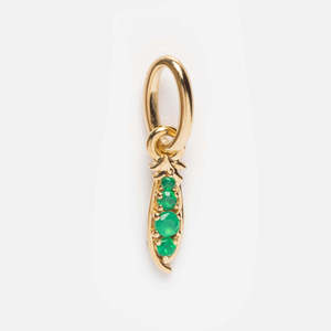 Jolis bijoux nouvelle mode fruits série fraise cerise émail <span class=keywords><strong>pendentif</strong></span> 14K plaqué or banane pêche <span class=keywords><strong>pomme</strong></span> breloques pour collier - Product Image 5