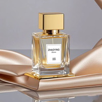 Flacon de Parfum Carré Vide à Sertir de Luxe à Conception Personnalisée 30ml 50ml 100ml