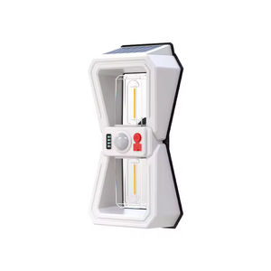 Lampe murale extérieure solaire IP65 avec détecteur de mouvement LED, petite taille, modes multiples pour l'éclairage de jardin et de villa - Product Image 2