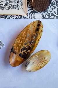 ชุดชามเสิร์ฟแตรธรรมชาติทํามือด้วยมือขัดเงาสูงคุณภาพสูงสําหรับโฮมโฮเทลและร้านอาหารจากอินเดีย - Product Image 3