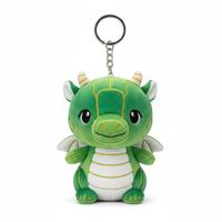 Fabricant de porte-clés en peluche personnalisés en forme de dragon, conception de peluches personnalisées, créez votre propre marque de peluches, cadeau pour enfants, jouets en peluche