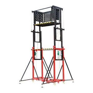 Chỉ xuất khẩu wuqiao 12M Dây Thép dây di động Nâng Nền tảng giàn giáo điện nâng công suất 0.5 tấn điều khiển từ xa đôi - Product Image 5