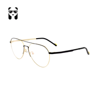 Bingkai optik Titanium kualitas tinggi baru pria Titanium desain Italia