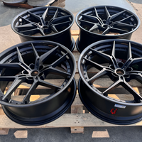 Venta Directa de Fábrica, Juego de 2 Ruedas de Fibra de Carbono Personalizadas de 18 19 20 21 22 Pulgadas, PCD 5x112 5x114.3 5x120 para Autos de Pasajeros