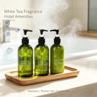 Kit de toilette réutilisable, ensemble d'articles de toilette d'hôtel, shampoing de luxe, articles de toilette pour chambre d'hôtel 5 étoiles, kit de spa à domicile pour chambre d'hôtes