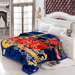 ผ้าห่มมิงค์ลายนูนสไตล์คลาสสิกแบบอาหรับ ดีไซน์ใหม่ น้ำหนัก 5.5 กก./6 กก./6.5 กก./7 กก. สำหรับฤดูหนาว - Product Image 6