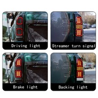 Feux arrière LED HETOP pour Patrol Y61 2007-2016, amélioration des feux arrière DRL, feux de freinage, clignotants, accessoires Plug and Play pour Nissan