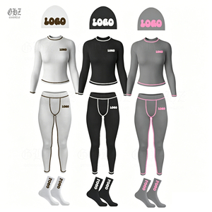 2026 Fall Women Legging <strong>Set</strong> <strong>Embroidery</strong> Logo Loungwear Cotton Ribbed Women Y2k Clothing Two Piece <strong>Set</strong> - Product Image 1