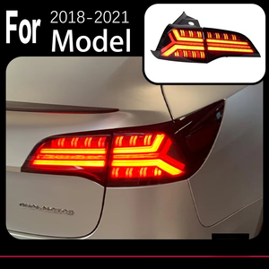 ไฟท้าย LED สำหรับรถยนต์ <span class=keywords><strong>Tesla</strong></span> <span class=keywords><strong>Model</strong></span> <span class=keywords><strong>3</strong></span> ปี 2018-2021 และ <span class=keywords><strong>Model</strong></span> Y ปี 2018-2021 พร้อมไฟเลี้ยวแบบไดนามิก ไฟเบรก ไฟถอยหลัง 12V สีรมควัน/สีชา - Product Image 5