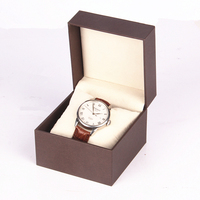 Boîtes en papier carrées personnalisées avec logo, boîte de rangement pour montres de luxe, boîte cadeau pour montre et bracelet, boîte à coussinets