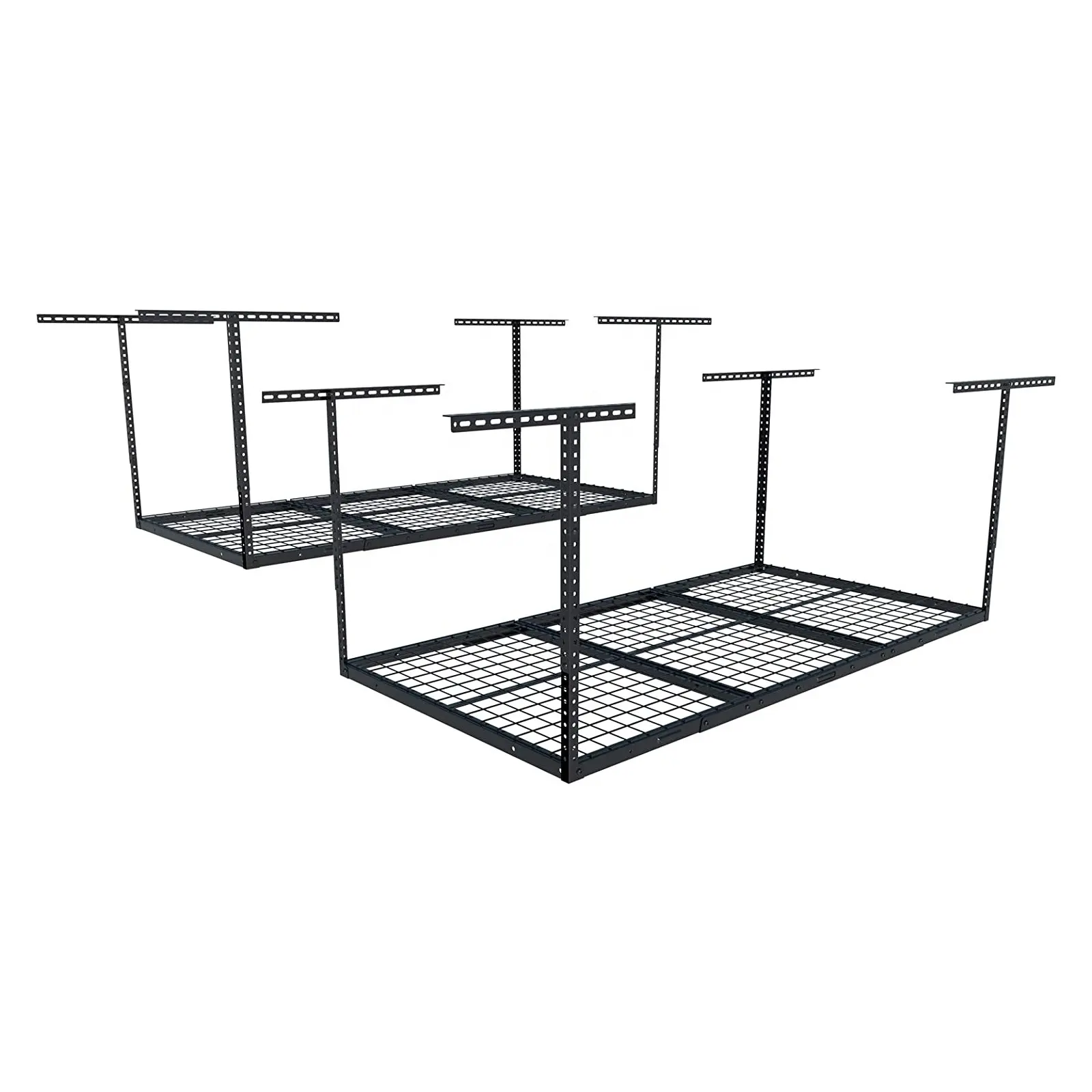 Roof Storage Rack Adjustable Heavy Duty Ceiling Mouted Overhead Storage Racks For Garage