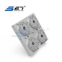 Positionneur pneumatique automatique à changement rapide LQNC-20S pour levage de plateaux, en acier inoxydable trempé, pour usine de fabrication, garantie 1 an