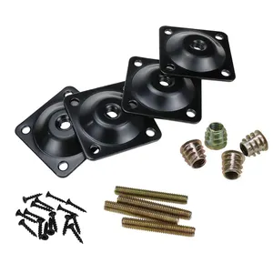 Plaques de <span class=keywords><strong>fixation</strong></span> à visser pour meubles, <span class=keywords><strong>fixation</strong></span> inclinée, supports de <span class=keywords><strong>fixation</strong></span> - Product Image 1