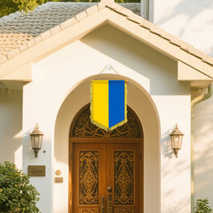 Wholesale Mini Pennant Car Flags 20x30cm Ukraine Wall Decor <b>Small</b> <b>Ornaments</b> Hanging Digital Printing - Product Image 3