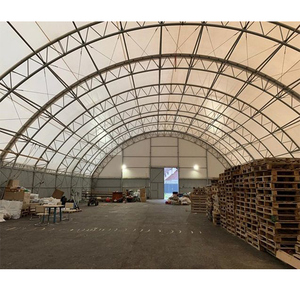 Tente de stockage industrielle en PVC ignifuge, résistante aux déchirures, aux vents forts et à la neige - Product Image 4