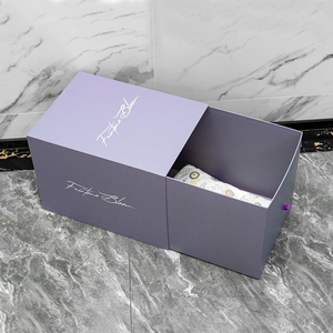 Caja de Cartón con Recubrimiento C2S de Fábrica OEM, Caja de Embalaje con Estampado en Caliente Rosa, Cajas para Pelucas con Cajón, Embalaje con Logotipo Personalizado, Caja Cuadrada con Cajón - Product Image 2