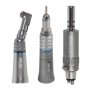 Pieza de mano <span class=keywords><strong>Dental</strong></span> de baja/baja velocidad Kit de Motor de aire de cono de Nariz recta de contraángulo de 4 orificios apto para Midwest E-type - Product Image 1