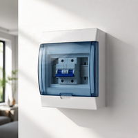 Boîtiers de distribution électrique de haute qualité, modèle de transmission, utilisation en intérieur, boîtes de panneaux électroniques en plastique