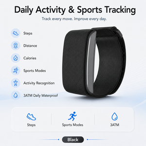 Braccialetto Intelligente B10 Senza Display, Fitness Tracker con 12 Giorni di Autonomia, Monitoraggio della Salute, BLE 5.3, Impermeabile 3ATM - Product Image 3