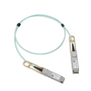 ETU Hot Pluggable Customizable Length 56G QSFP+ TO QSFP+ Active Optical Cable 1M Compatible With Huawei Zte HP Switch AOC Cable