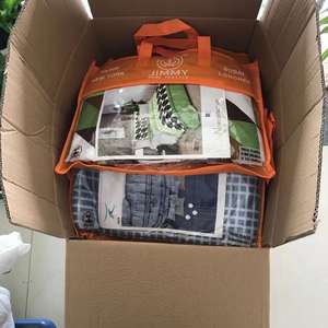 China Jimmy Zwei Bettlaken und Zwei Kissenbezüge King Size Polyester 3-teiliges Bettwäsche-Set Drap Taie Set - Product Image 3