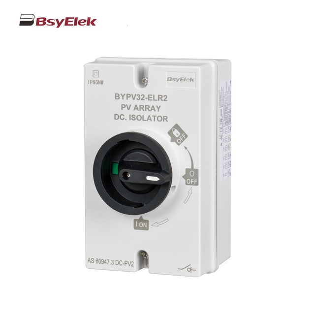 Factory Manufacture Self Lock Handle DC 1000V 1200V 2P 4P PV DC Isolation Switch