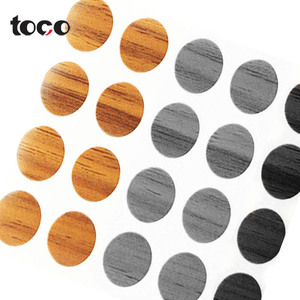 Toco-<span class=keywords><strong>tapa</strong></span> de plástico con agujeros para muebles, <span class=keywords><strong>tapa</strong></span> autoadhesiva decorativa de 10mm para tornillos de plástico - Product Image 2