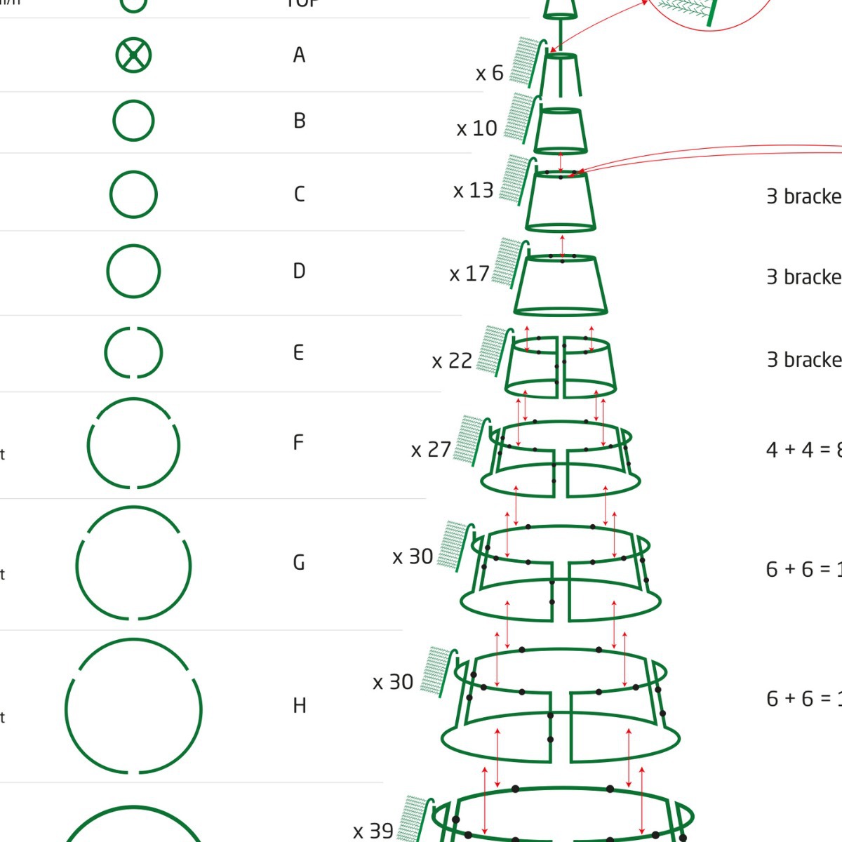 christmas tree outdoor 20ft