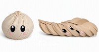Jouet sensoriel anti-stress en spirale en plastique imprimé en 3D personnalisé, couleur arc-en-ciel, effet soyeux torsadé, type Bao Bun Clicker, cadeau pour le bureau