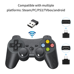 Controller di Gioco Wireless BT <span class=keywords><strong>OEM</strong></span> con Motore di Vibrazione e Joystick per Due Giocatori - Product Image 6