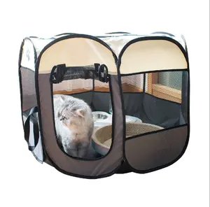 Grosir kucing kandang outdoor indoor-Kotak Pengiriman Hewan Peliharaan Kandang Kucing Hamil Kandang Perlengkapan Peternakan Tertutup Kandang Tenda