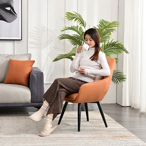 Hot Bán Hiện Đại Bắc Âu Thiết Kế Hải Quân Nhung Chesterfield Cánh Tay Ăn Uống Ghế Sofa Ghế Sang Trọng Ghế Sofa Đơn Cho Phòng Khách - Product Image 6