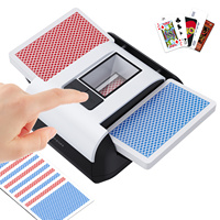 Nouvelle Machine à Mélanger les Cartes Automatique Deluxe Exclusive à 2 Jeux, Mélangeur de Cartes de Qualité Casino