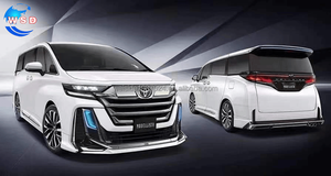 แผ่นกันรอยประตูด้านหลังทั้งสำหรับ <span class=keywords><strong>Alphard</strong></span> Vellfire 40ซีรีส์2024สีเงิน - Product Image 6