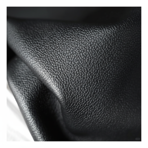 Service ODM/OEM disponible, rouleau de vinyle en cuir à motif litchi pour meubles et intérieur automobile, cuir auto-adhésif épais - Product Image 1