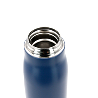 Bouteille isotherme OEM 500 ml au design classique, en acier inoxydable à double paroi, avec corde, pour le sport et la gym
