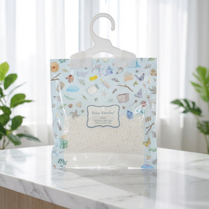 Sac absorbant l'<span class=keywords><strong>humidité</strong></span> parfumé de 150 g, <span class=keywords><strong>d</strong></span>éshumidificateur au chlorure de calcium pour armoire, placard, chambre à coucher, éliminateur <span class=keywords><strong>d</strong></span>'odeurs - Product Image 1