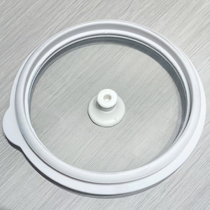 Coperchio in Vetro Temperato con Bordo in Silicone per Padelle, Coperchio Sigillante Rotondo per Pentole e Padelle - Product Image 3